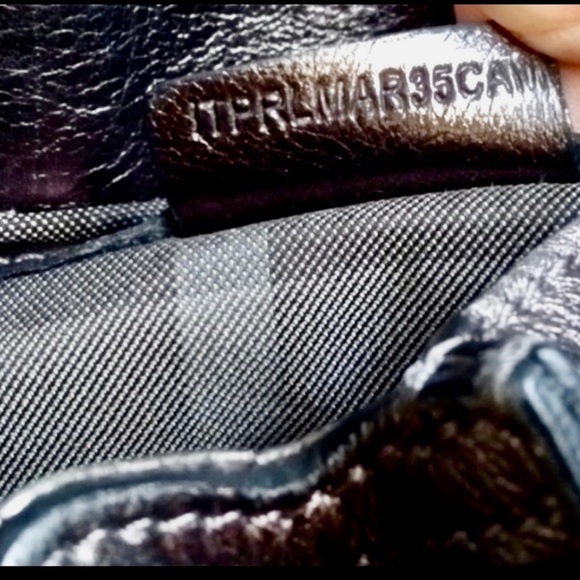 🆑 Burberry Prorsum Metallic Silver Satchel And/e Shoulder Bag Like New EUC - Picture 16 of 16